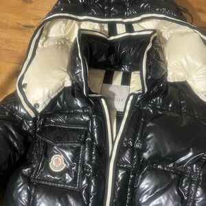 Moncler down jacket, women’s size two, lightly worn